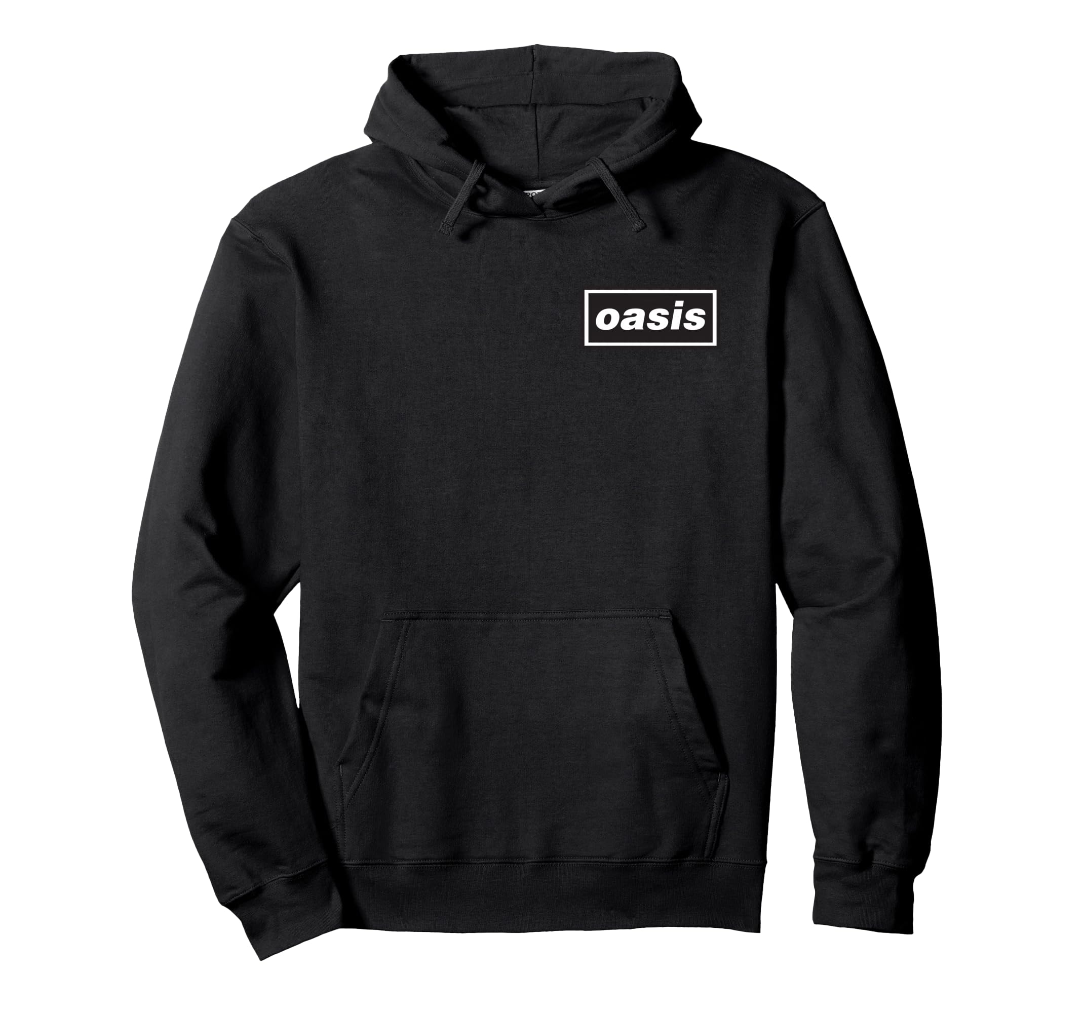

Oasis – Pocket Hit Logo Black Hoodie