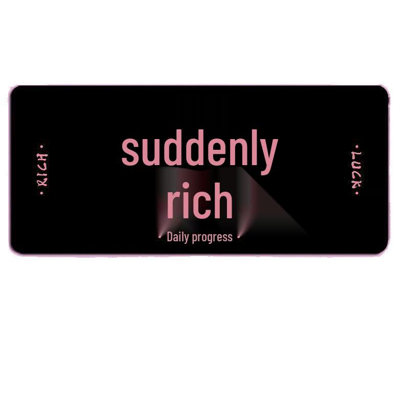 Stylish & Durable Women's Large Mouse Pad: Office Desk Mat & Laptop Keyboard Pad, Stain-Resistant, Fun Design
