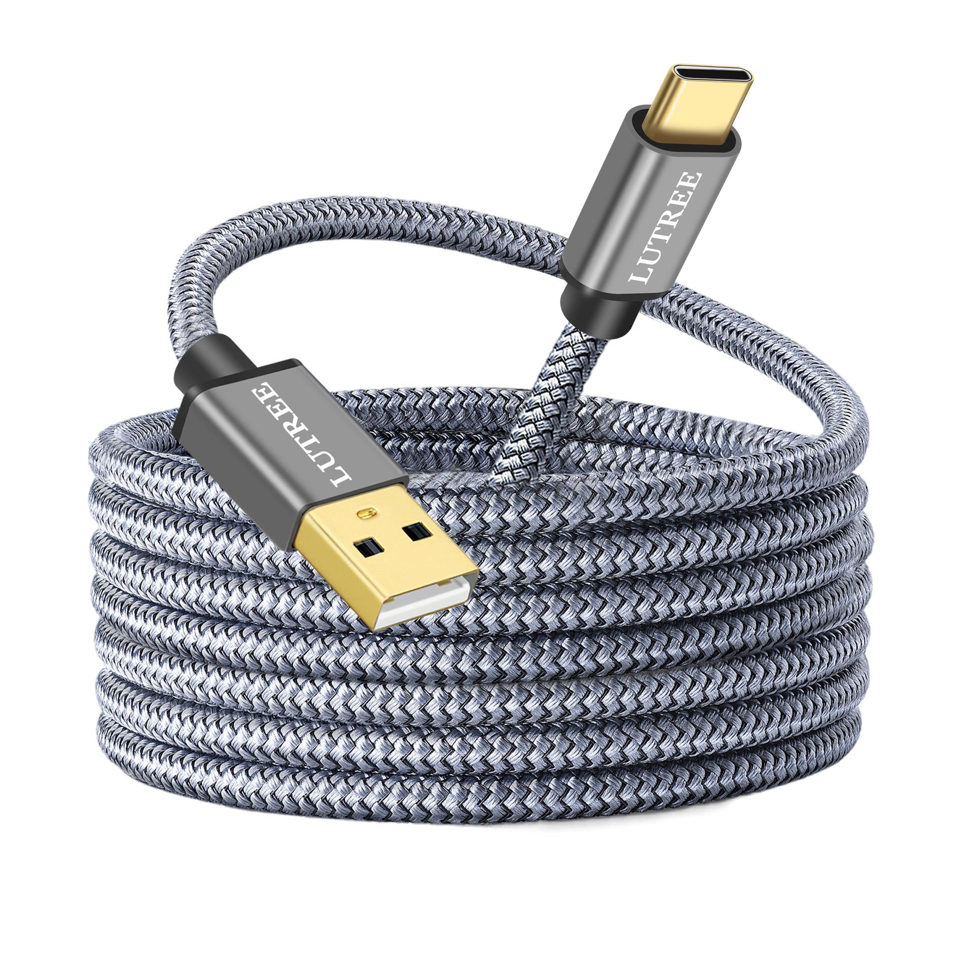 

Durable USB Type-C Fast Charging Cable for Android, Apple, Samsung, Huawei, Xiaomi Devices 0.5m