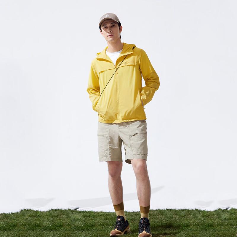 Pioneer Camp Men's Summer Outdoor Breathable Hooded Sun Protection Jacket