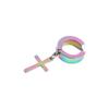 Gift Women Stainless Steel Non-Piercing Earring Fashion Jewelry Men Ear Cuff Cross Clip Earring