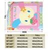 Usahana Cartoon Super Soft Blanket  Girls Boys Plush Bedding Throws Pattern Couch Chair Flannel Bedspread Sofa Bed Cover