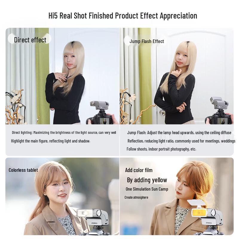 JINBEI Hi-5 Vintage Hot Shoe Flash