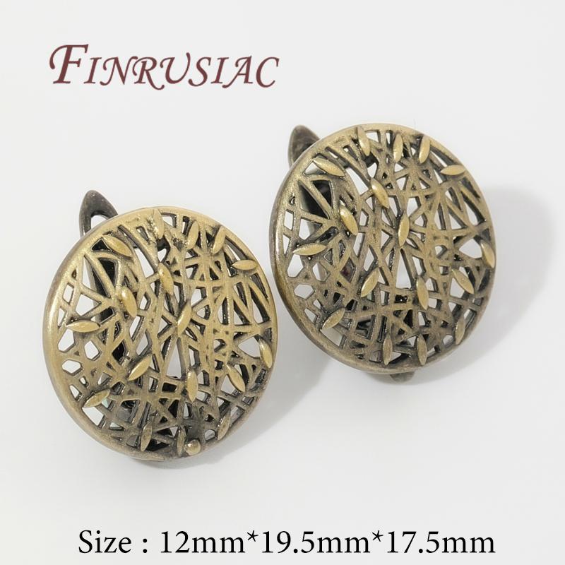 NEW Antique Bronze Earrings Accessories Shvenzy Earwires Fasteners For Earring Findings For DIY Earrings Hooks Women's Jewelry