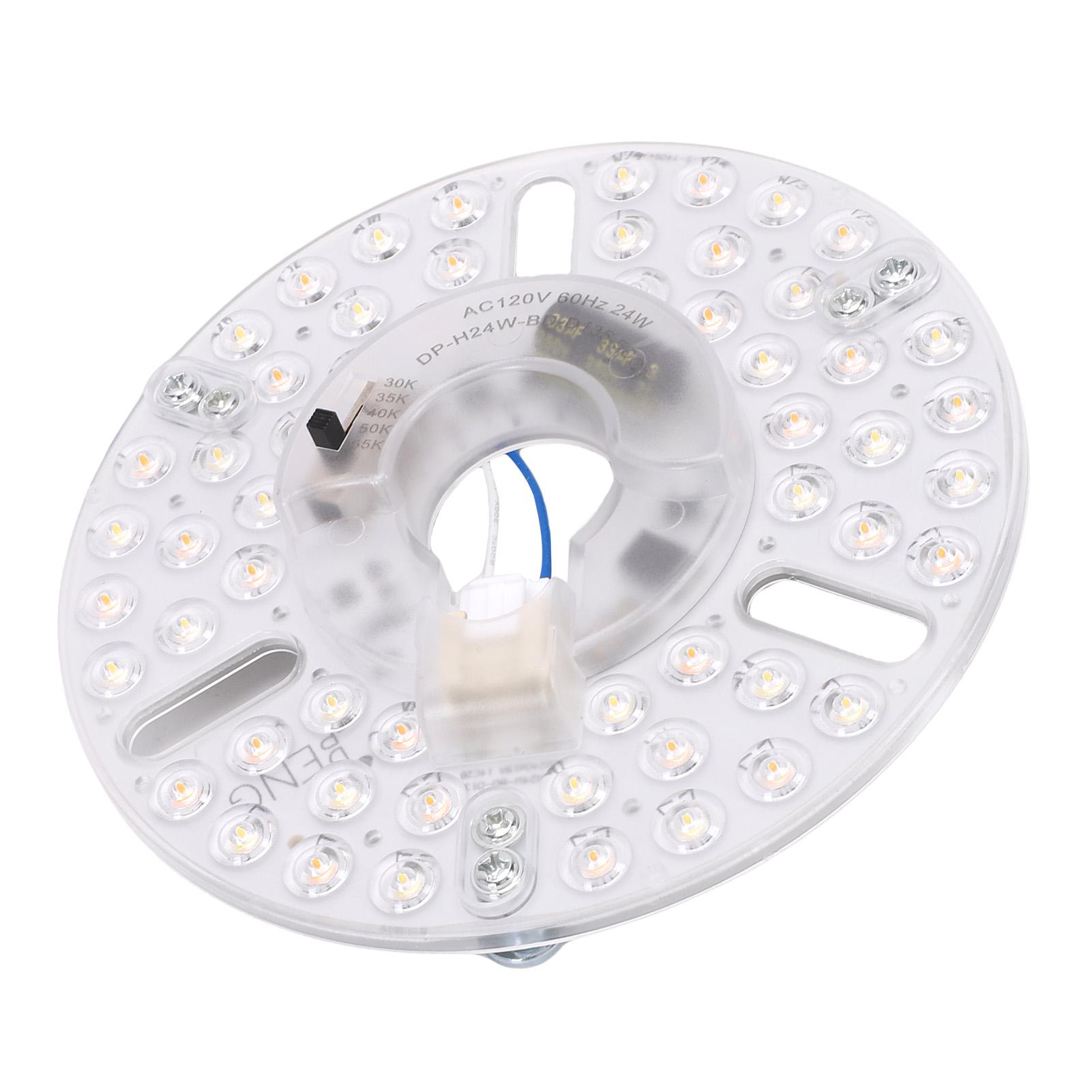 

5.3 Inch LED Retrofit Light Panel 24W Aluminum Dimmable 5CCT Magnetic LED Ceiling Fan Light Board for Replacement