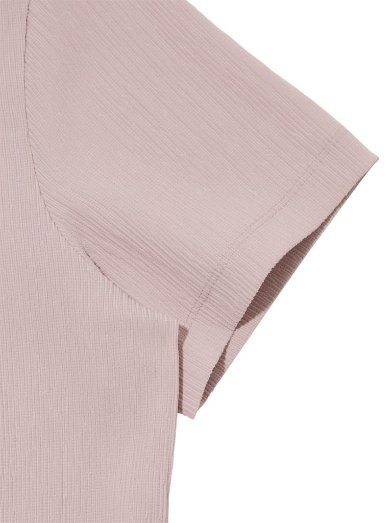 EIDER Pop Crease Women'S Short Sleeve Polo Shirt_Light Pink