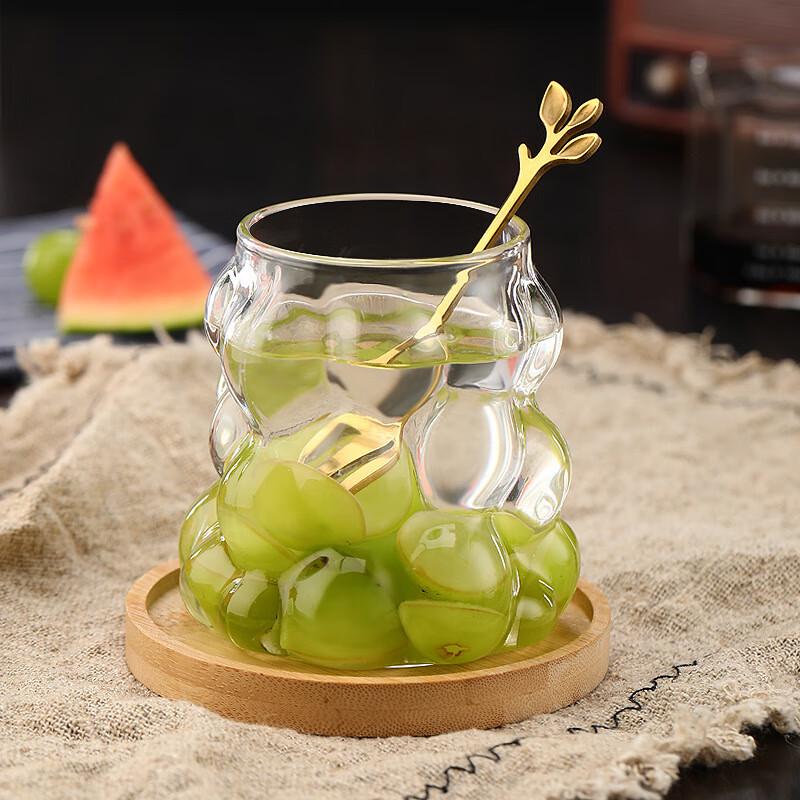 Shengfuyuan Grape Design Borosilicate Glass Cup Set