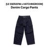 Pre-order LE SSERAFIM x HATCHINGROOM Denim Cargo Pants