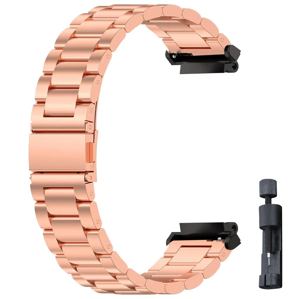 For Amazfit T REX 3 Stainless Steel Watchband For Amazfit T Rex Pro/T-Rex Metal Bracelet Amazfit T-Rex 2 Strap amazfit tex Bands