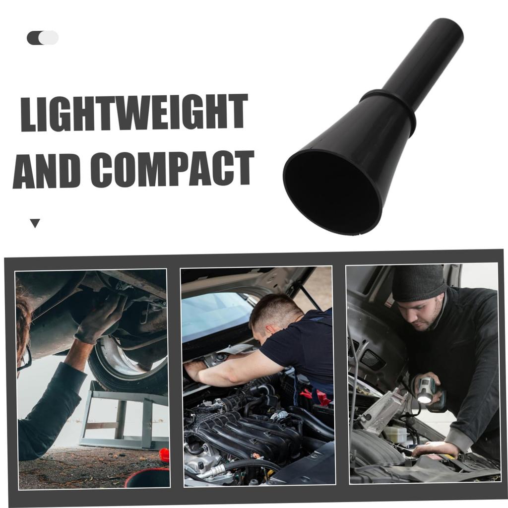 VINTORKY 2 Pcs Automotive Fuel Funnel, Capless, Fuel Funnel Compatible, For Cars, Motorcycles