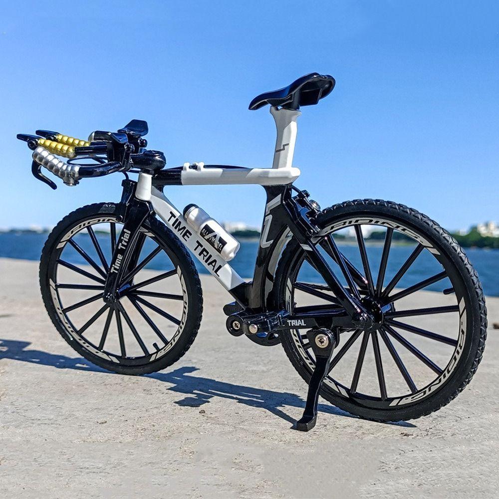 Ornament Mountain Bike Model Racing Simulation Bicycle Home Decoration Mini Bicycle  Children