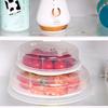 Plastic Microwave Food Cover Clear Lid Safe Vent Kitchen Tools Home Accessories