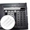 Pack of 5 Vented PCI Slot Cover Plates for Improved Cooling in Desktop Towers Dustproof Slot Covers Dust Filter