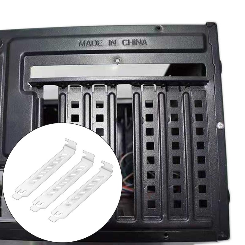 Pack of 5 Vented PCI Slot Cover Plates for Improved Cooling in Desktop Towers Dustproof Slot Covers Dust Filter