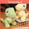 Jucărie de pluș cu dinozaur drăguț cu ochi mari Păpușă de pluș Tyrannosaurus Rex așezat Jucărie de confort pentru somn pentru copii
