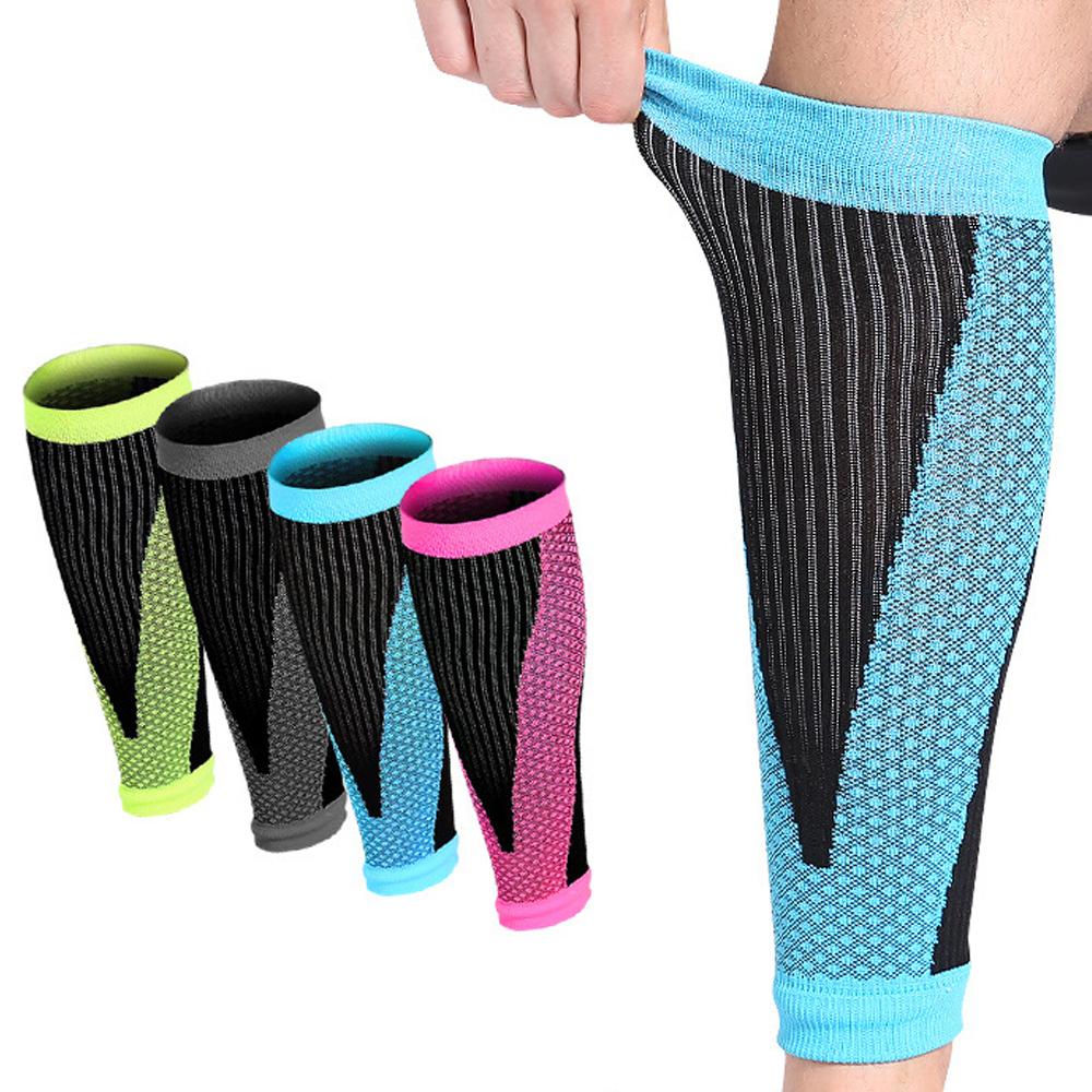 1 Pair Calf Compression Sleeves for Men & Women - Calf Support Leg Compression Socks for Shin Splint, Calf Pain Relief