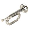 Military Style Trumpet C Key Brass Easy To Play Trumpet with Mouthpiece for Beginners Gift Silver