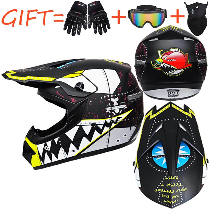 Unisex Four-Season Helmet Set: Off-Road Karting, Beach Car, Mountain Biking, Downhill