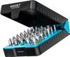 HAZET Pro Bit Tool Bit Pozidriv Profile PZ Hex Practical Bit Box Imported from Set, 36-Piece Set, 6.3 (1/4-inch) Output, [Officially Japan] 2240N/36