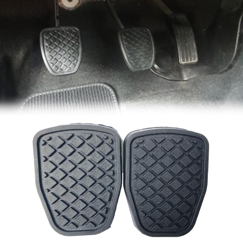 Comfortable Grip Car Rubber Clutch Brake Pedal Pad Cover Sleeve Wear Resistant for 36015GA111 Improve Driving Experience