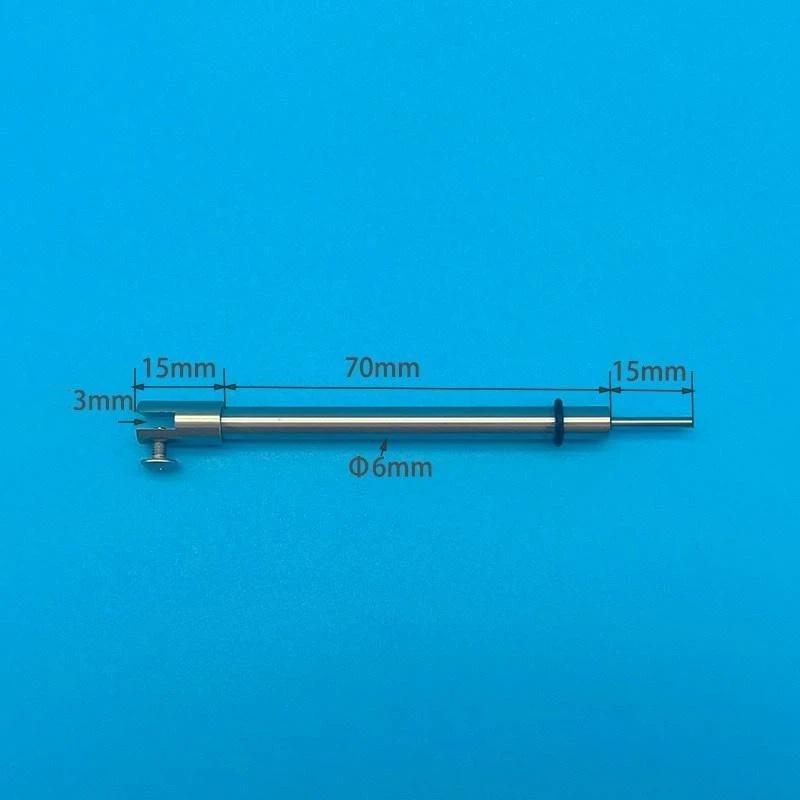 Jj120 Stainless Steel Electrode Clamp Working Electrode Multi Purpose Fixture Small Diameter Gap 3Mm/6Mm