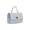 New Furla 1927 Collection Textured Leather Hobo Bag, Handbag, Shoulder Bag, Crossbody Bag Mini Women's Blue WE00235-ARE000-AR300