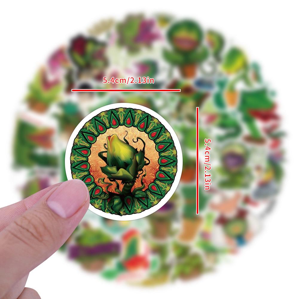 60 Little Shop of Horrors Graffiti Plant Stickers - Waterproof Guitar Decorations