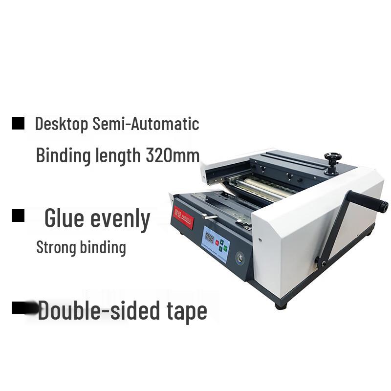 Aurora Desktop Semi-Automatic Thermal Binding Machine CN Plug (adapter Included)