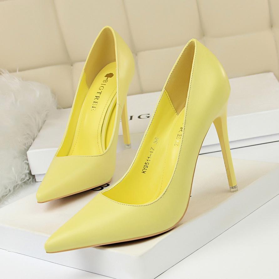 Fashion 2025 Women 10.5cm High Heels Pumps Lady Wedding Bridal Scarpins Stripper Low Heels Plus Size Fetish Party Blue Pink Shoes