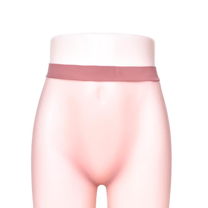 Deep Crotch Seamless Velvet Stockings Narrow Waist Ultra-Thin Sexy Transparent  Male Jj Set Traceless Mask Pantyhose Invisible