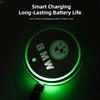 BMW Car Glowing Coasters LED Light Water Cup Mat For BMW F30 F10 E90 F20 E46 E60 E70 E39 GT G30 G20 X7 Car USB Charging Coasters