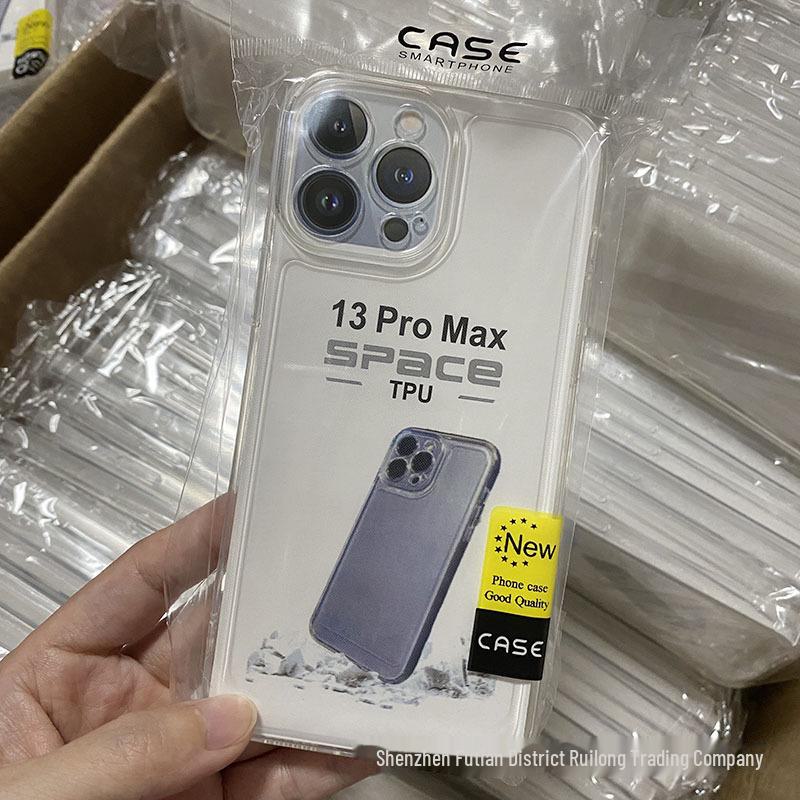 Clear Soft Anti-Fall Case for iPhone 16/16 Pro Max, Compatible with iPhone 13/15