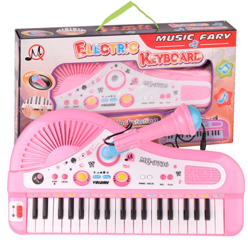 Education Children's Piano Toys with Microphone Children's Toy Keyboard  For Boy Girl Gifts