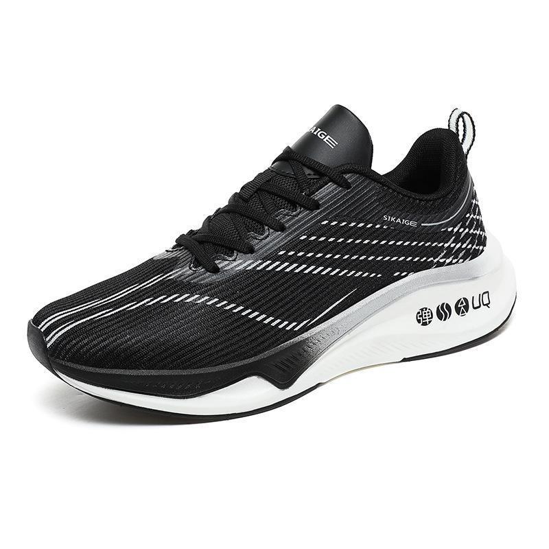 2025 new red rabbit foreign trade men's sports shoes flying electric couple casual running shoes men's mesh breathable casual shoes