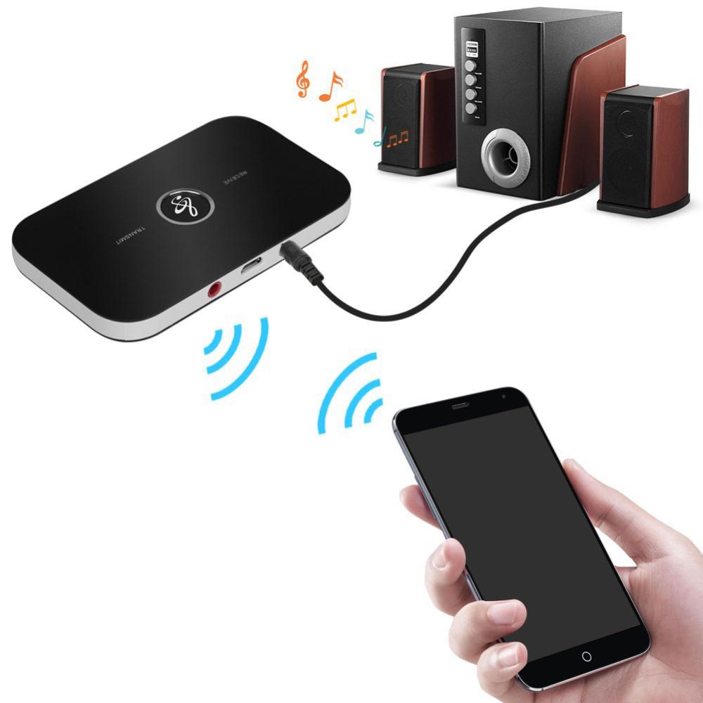 Bluetooth Transmitter & Receiver Wireless Adapter For Home Stereos/Speakers