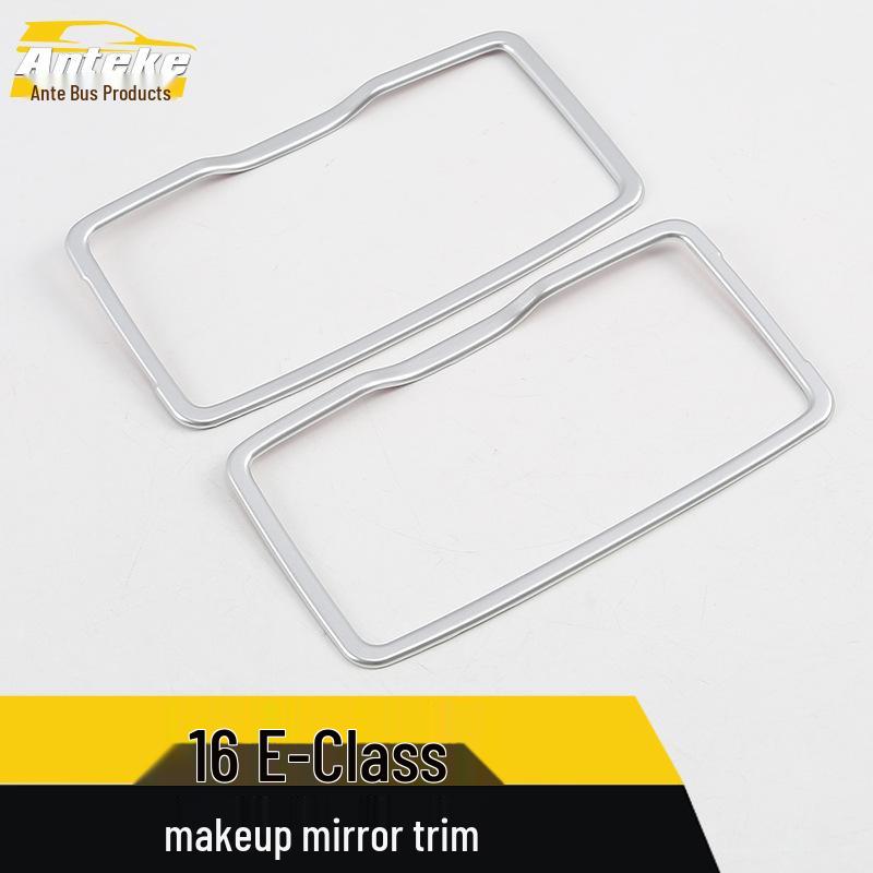 E-Class Vanity Mirror Ring Reflector Decorative Frame - Car Accessories for 16 E-Class