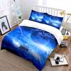 "Blue Sky Ship Decor Set" Soft Comfortable Duvet Cover Bedding Set Included 1*Duvet Cover & 2*Pillowcases, gift