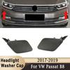 Levý a pravý přední nárazník ostřikovač světlometů tryska krytka trysky pro VW Passat B8 2017 2018 3G0807937A 3G0807938A