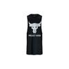 Project Rock Letter Logo Print Training Sleeveless T-Shirt Men Black 1373787-004