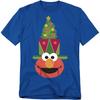 Sesame Street Unisex Adult Elmo Nutcracker Christmas T-Shirt