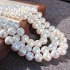 9-10Mm High Quality Natural Freshwater Pearl Necklace Clavicle Chain