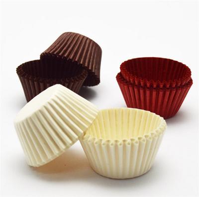 500/1000 Adet Çikolatalı Kağıt Muffin Kek Cupcake Kapları Pişirme Kapları Parti Düğün İçin Kek Standı Dekorasyonları Cupcake Kapları