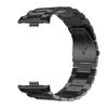 Smartwatch Strap Double Snap 3 Beaded Stainless Steel Replacement Wristband for Mi Band 8 Pro