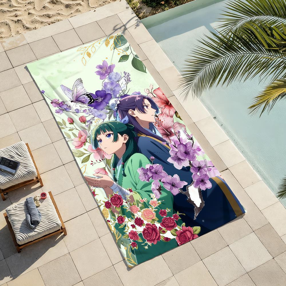 Das A-Apothecary D-Diaries Anime Handtuch Trocknendes Badetuch Anwendbar für Leichtes Schwimmen Camping Yoga Strand Aus