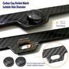 Aootf Carbon Fiber License Plate Frame- Handcrafted of 100% Real Carbon Fiber Cloth Wrap Stainless Steel Frame | Rustproof License Plate Screws with