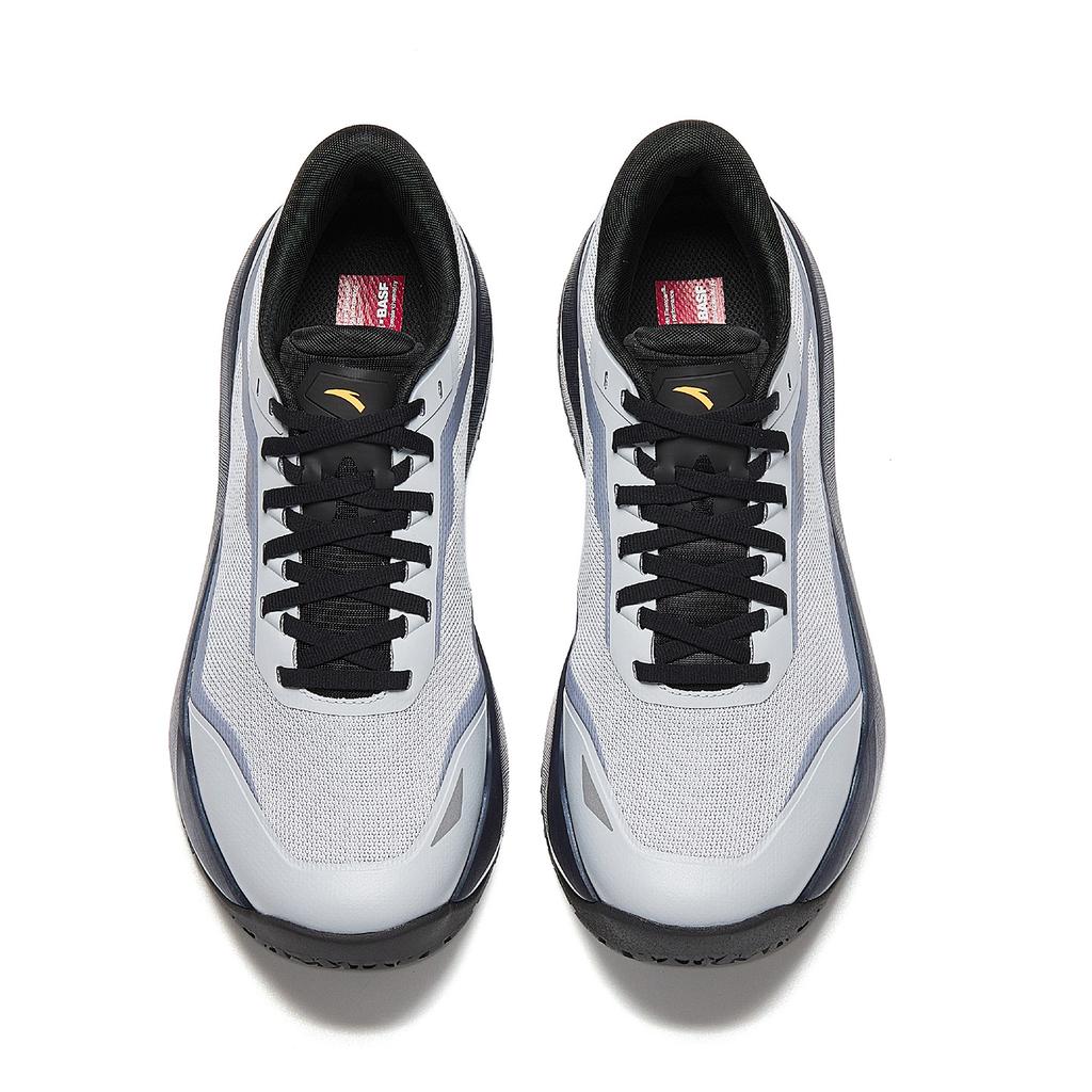 Anta Wind And Rain Dual Purpose Rubber Sole Wear Resistant Lightweight Low Top Casual City Commuting Running Shoes Men sneaker Gray Black 912615556-6