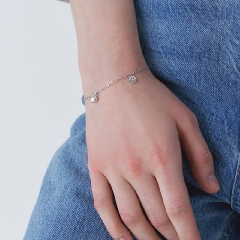 LOVE ME MONSTER [Silver] Only One Bracelet