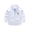 Jungen Langarm Freizeithemd für Frühling und Herbst - Neuer Stil für kleine und mittlere Kinder