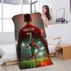 C-Cristiano R-Ronaldo C-CR7 Coperta in Microfibra Asciugatura Rapida Asciugamani da Spiaggia Stampa Sovradimensionata Super Assorbente Coperta Asciugamano per Piscina