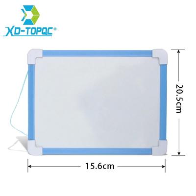 Kids Whiteboard Dry Wipe Board 5 Colors Frame Mini Drawing Magnetic White Board Small Hanging Erase Boards With Pen